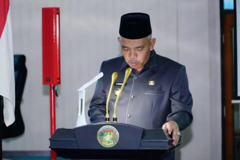 APBD-2023, Pj bupati Kampar Sampaikan Laporan Banggar dan Pengesahan Dua Ranperda