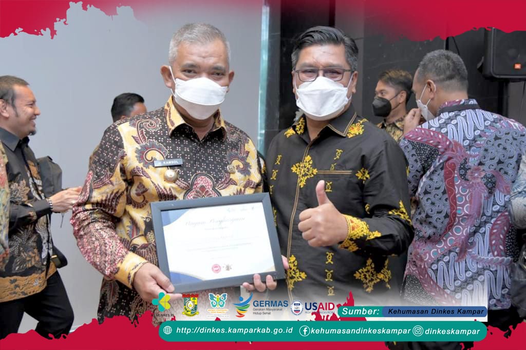 Gelar Apresiasi Reward Capaian Covid -19 ,Kemenkes RI- Berikan Hadiah PJ Bupati Kampar.