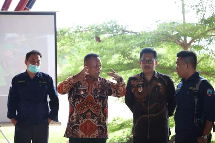 Bupati Nanang Ermanto Cek Kesiapan Lokasi Jumbara Nasional ke-IX Tahun 2023