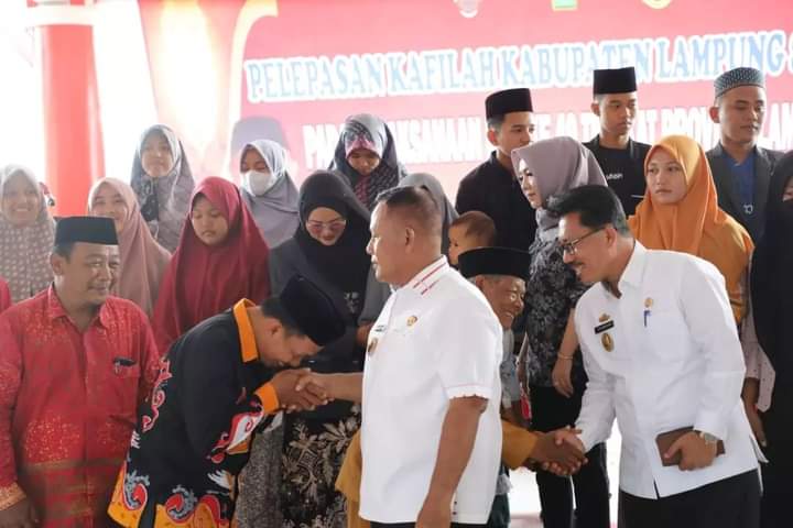 Bupati Nanang Ermanto Lepas 86 Kafilah MTQ Ke Tingkat Provinsi Lampung