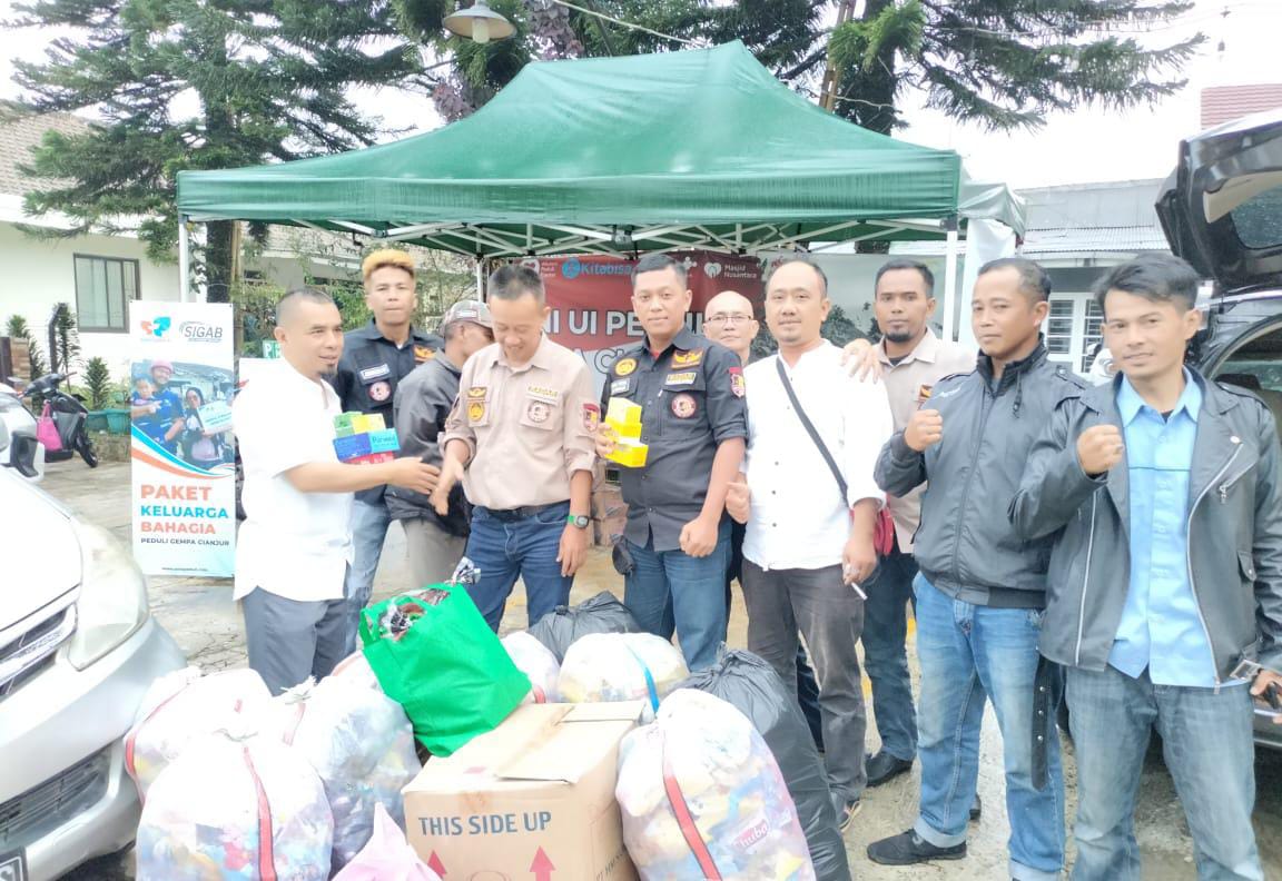 Tim Media Peduli Masyarakat Gempa Cianjur