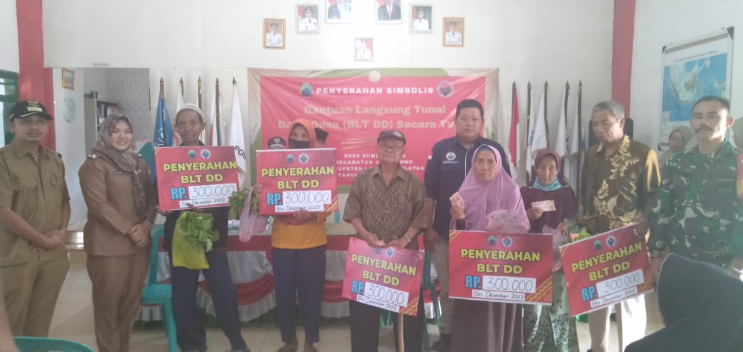 Pemdes Sumberjaya Salurkan BLT-DD Tahap Akhir ke 108 KPM