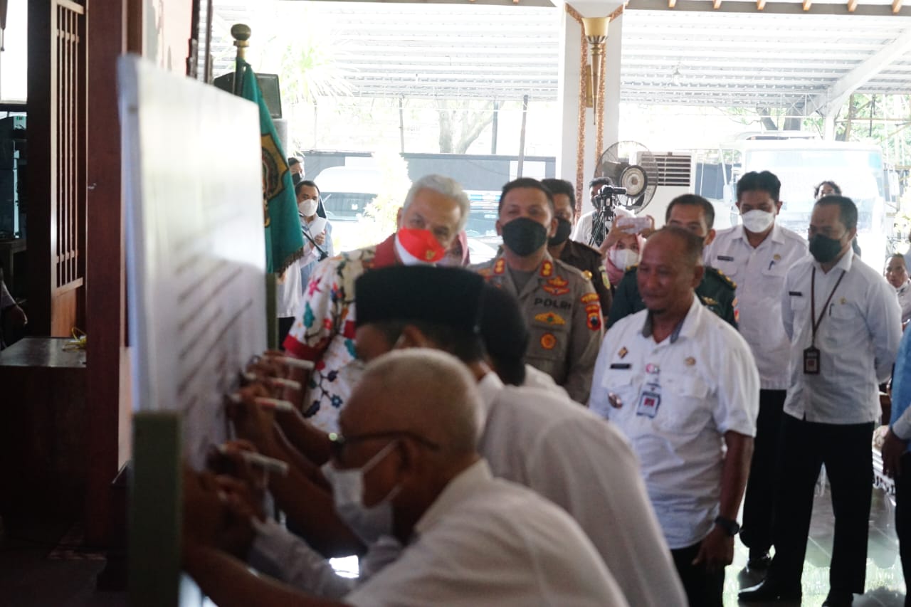 Pati Pertama Di Indonesia, Gubernur Tegaskan Terkait Program Antikorupsi Setiap Desa