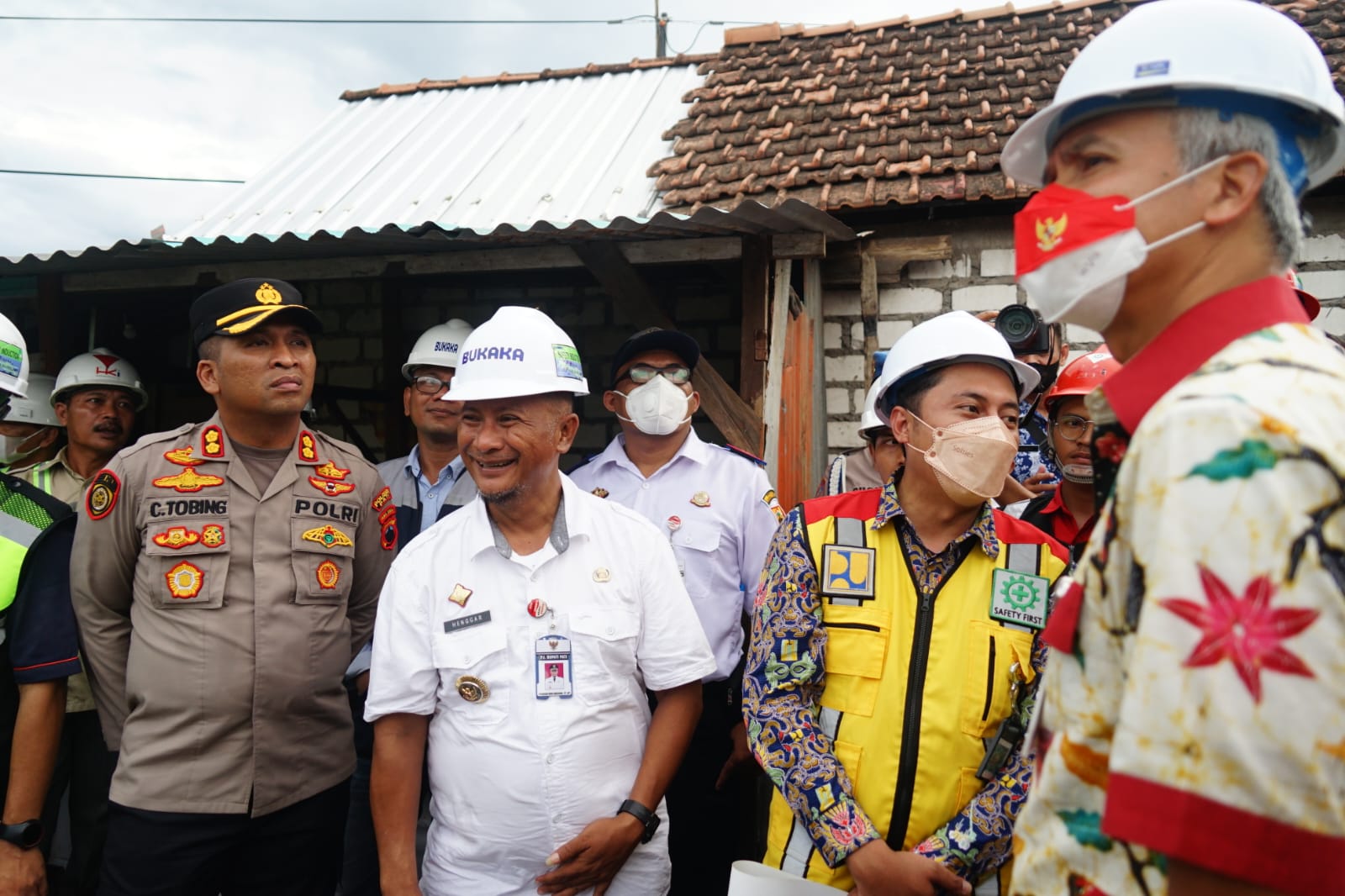 Gubernur Jateng Cek Pembangunan Jembatan Juwana