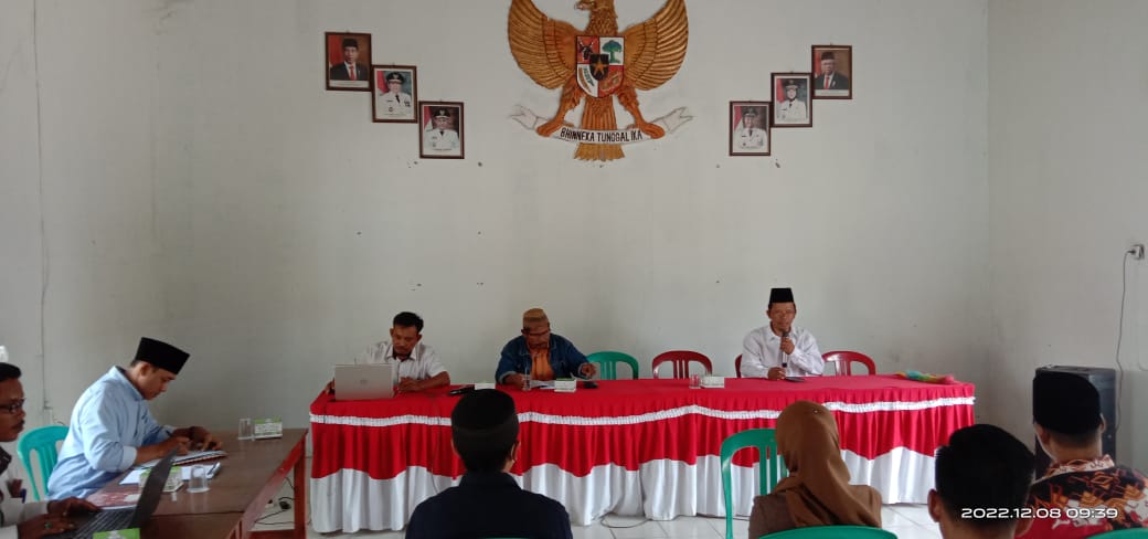 Pilkades PAW Desa Beringin Kencana Bakal di Gelar 23 Desember 2022