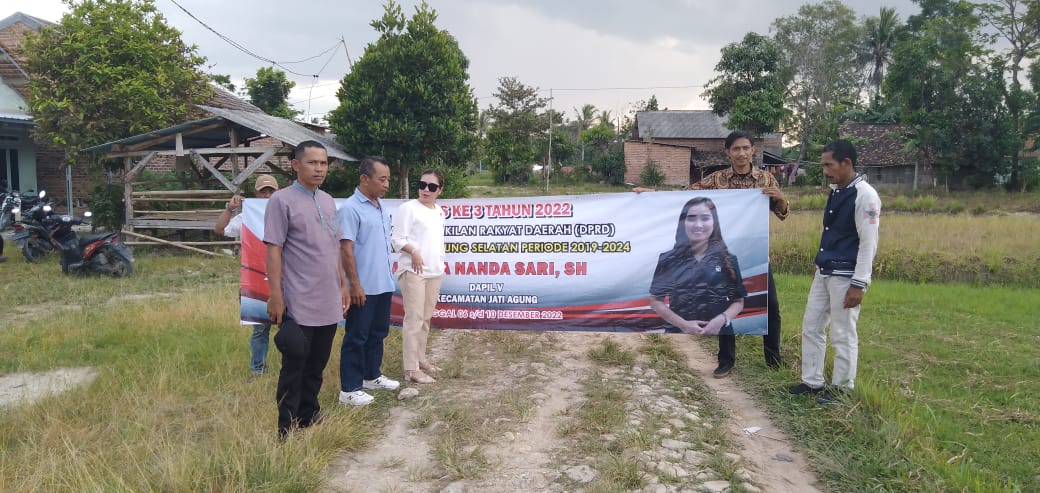 Amelia Ananda Serap Aspirasi Masyarakat  Desa Karang Anyar