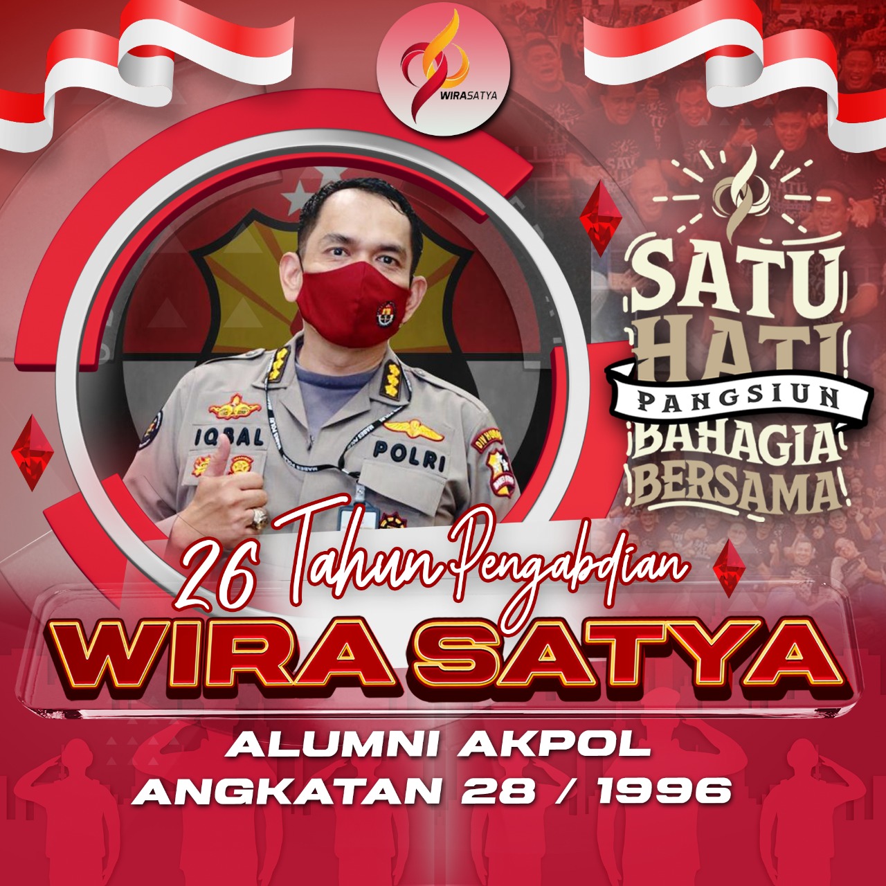 Alumni Akpol Wira Satya Gelar Sejumlah Kegiatan Kemanusiaan