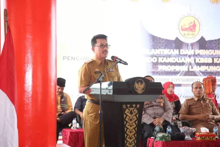 Thamrin Lantik Kepengurusan KBSB dan Bundo Kanduang Lamsel