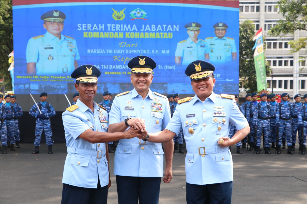 Upacara Serah Terima Jabatan di Makoharmatau