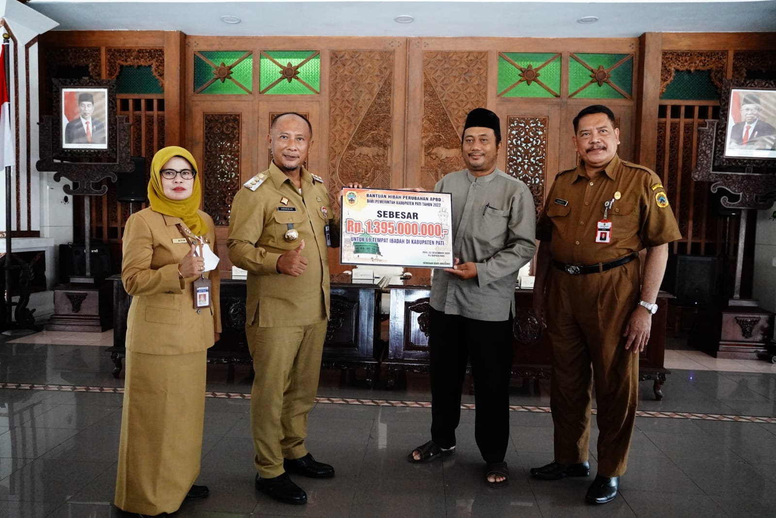 1,4 Miliar Dana Bantuan Tempat Ibadah