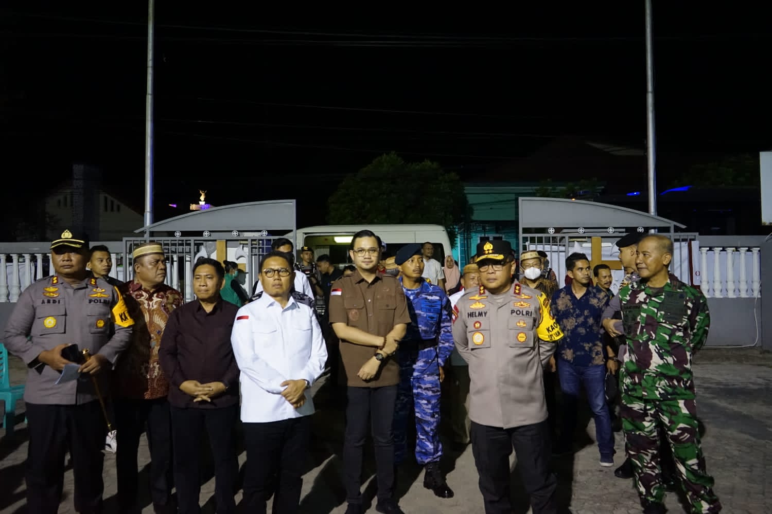Kapolda Gorontalo dan Forkopimda Cek Pengamanan Gereja