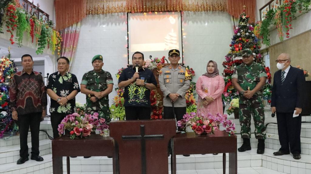 Aparat Terkait Pastikan Hari Natal dan Tahun Baru Blora Aman