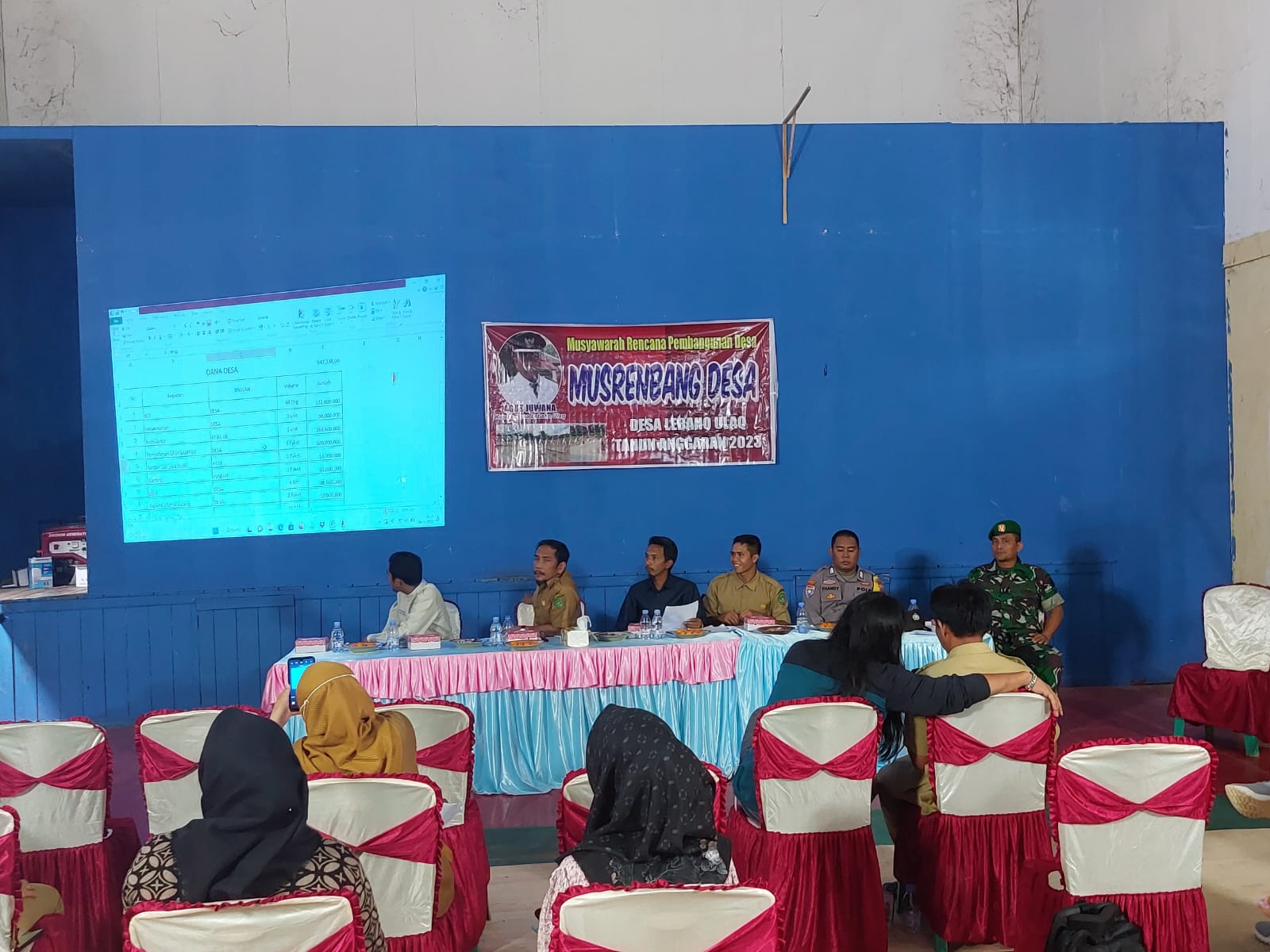 Musrenbangdes, Babinsa Lebaho Ulaq Tekankan Program Pembangunan Untuk Kesejahteraan