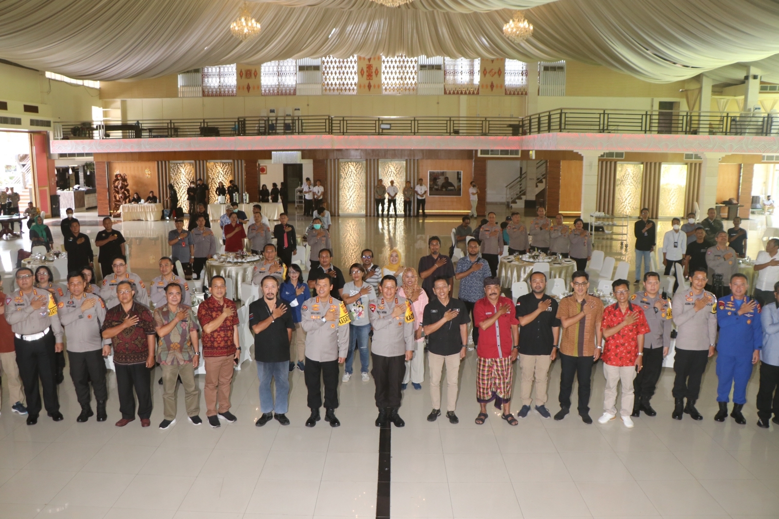 Kapolda Bali Anev Pelaksanaan Tugas Pengamanan
