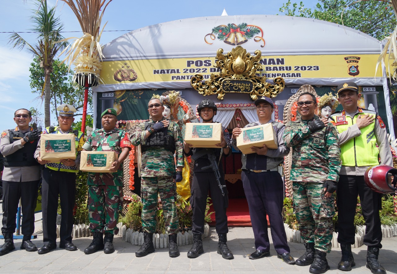 Danrem 163/Wira Satya Cek Pengamanan Tahun Baru