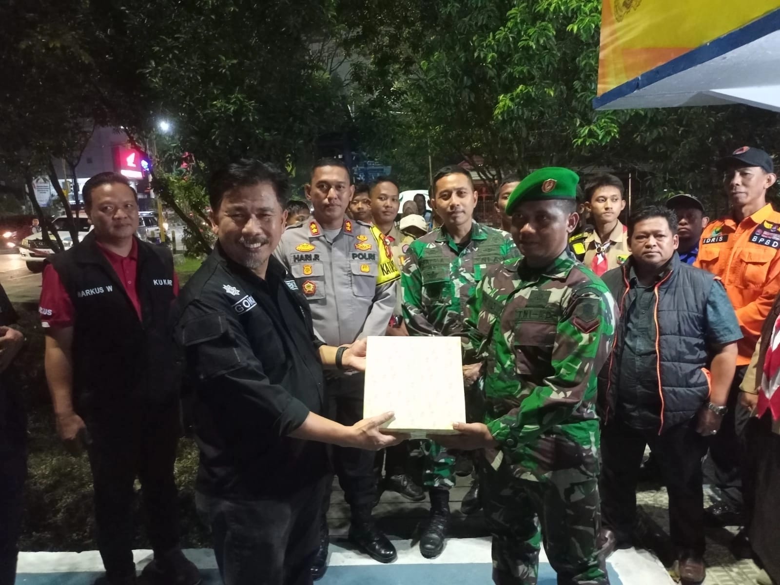 Forkopimda Kutai Kartanegara Dan Satgas Nataru Patroli Gabungan Dimalam Pergantian Tahun