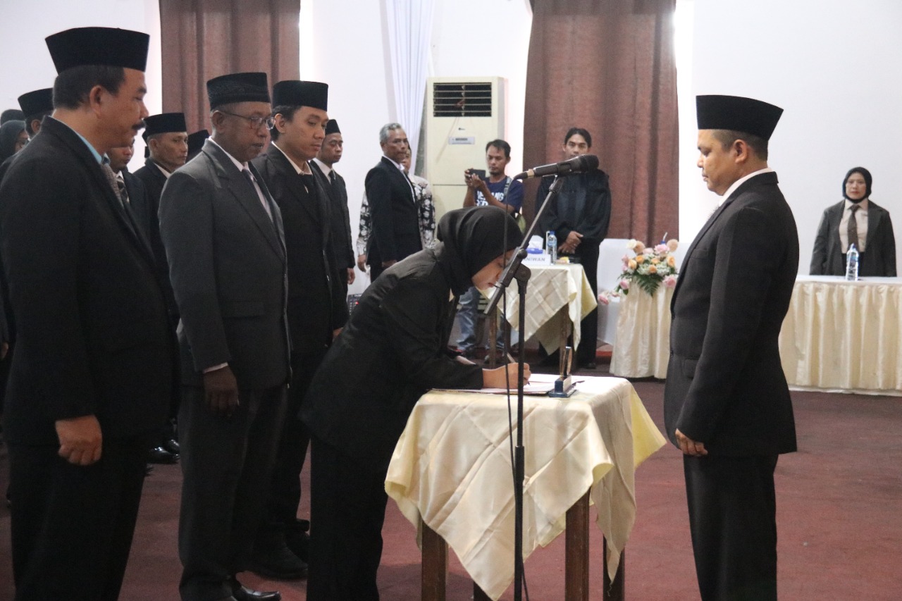 Puluhan Anggota PPK Dilantik Bupati Blora Dan Ini Pesan Bupati