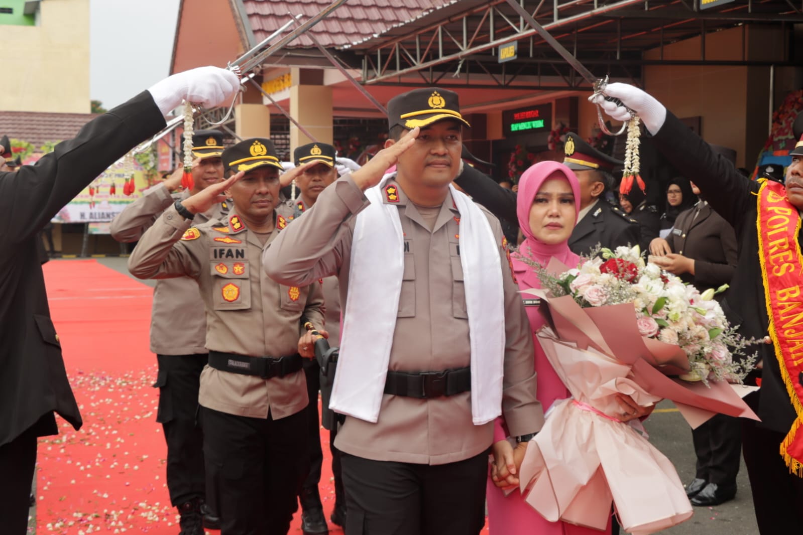 Gelar Pelepasan, AKBP Doni Hadi Santoso Jabat Kabag Binkar Ro SDM Polda Kalimantan Tengah