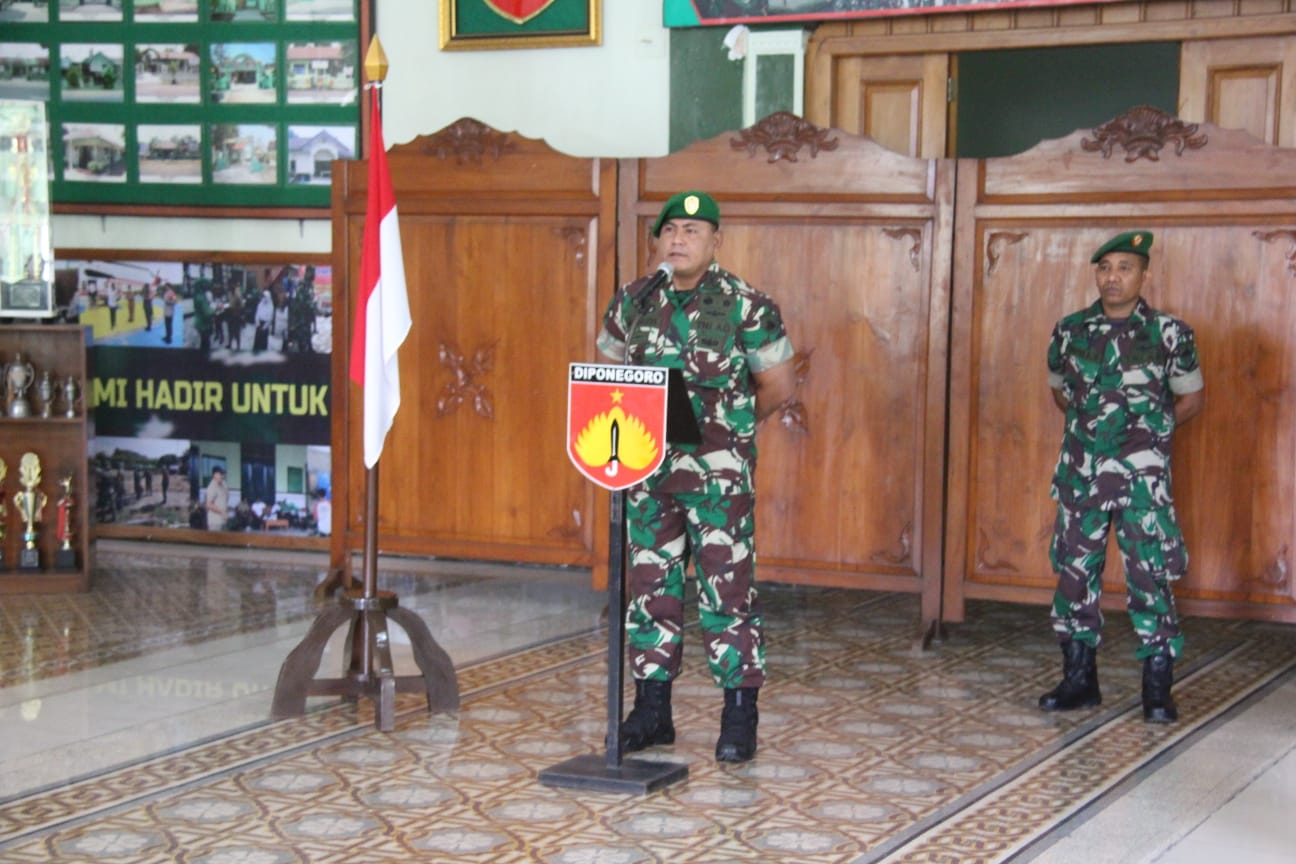 Komandan Kodim 0721/Blora, Sertijab Danramil dan Perwira Staf
