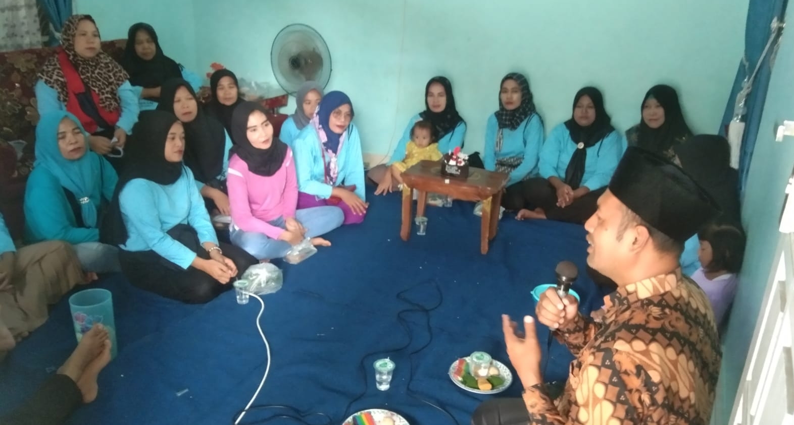 Wakil Ketua III DPRD Lamsel, Fraksi Gerindra Berikan Pembinaan Koperasi Bunda Mandiri