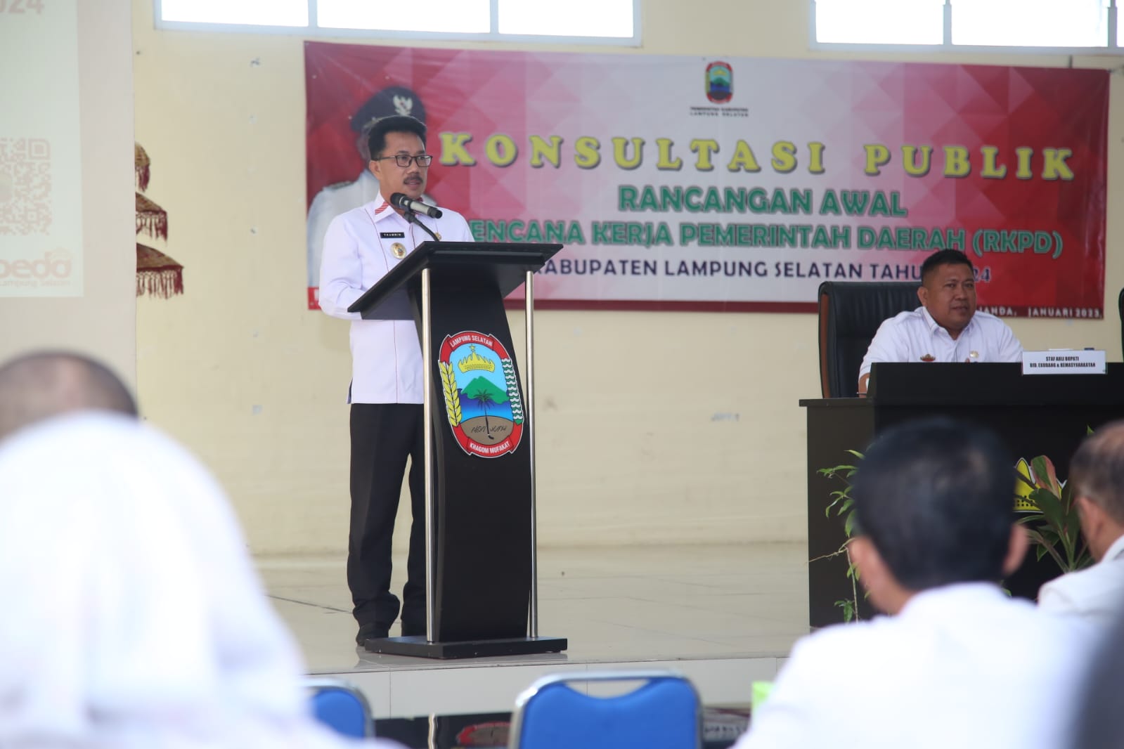 Sekdakab, Thamrin Buka Kegiatan Konsultasi Publik RKPD