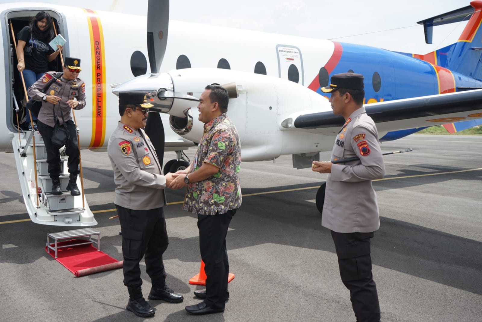 Kabupaten Blora Bertabur Bintang, Empat Jendral Pulang Kampung