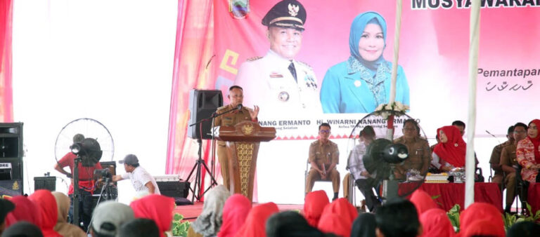 Bupati, Nanang Ermanto Buka Musrenbamgcam Perdana di Kalianda