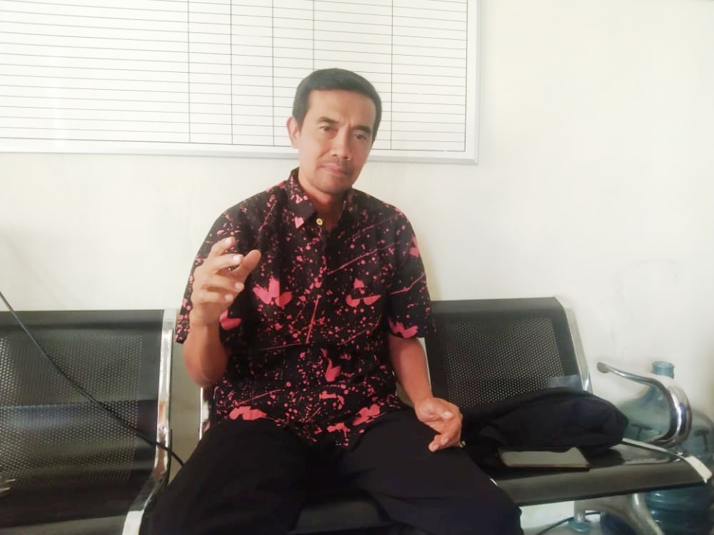 Jalan Penghubung Atar Desa Menuju Aset Nasional Rusak  Parah