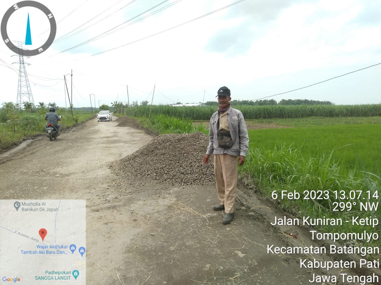 Keluhan Masyarakat Terkait Jalan Rusak Direspon Cepat DPUTR Kabupaten Pati