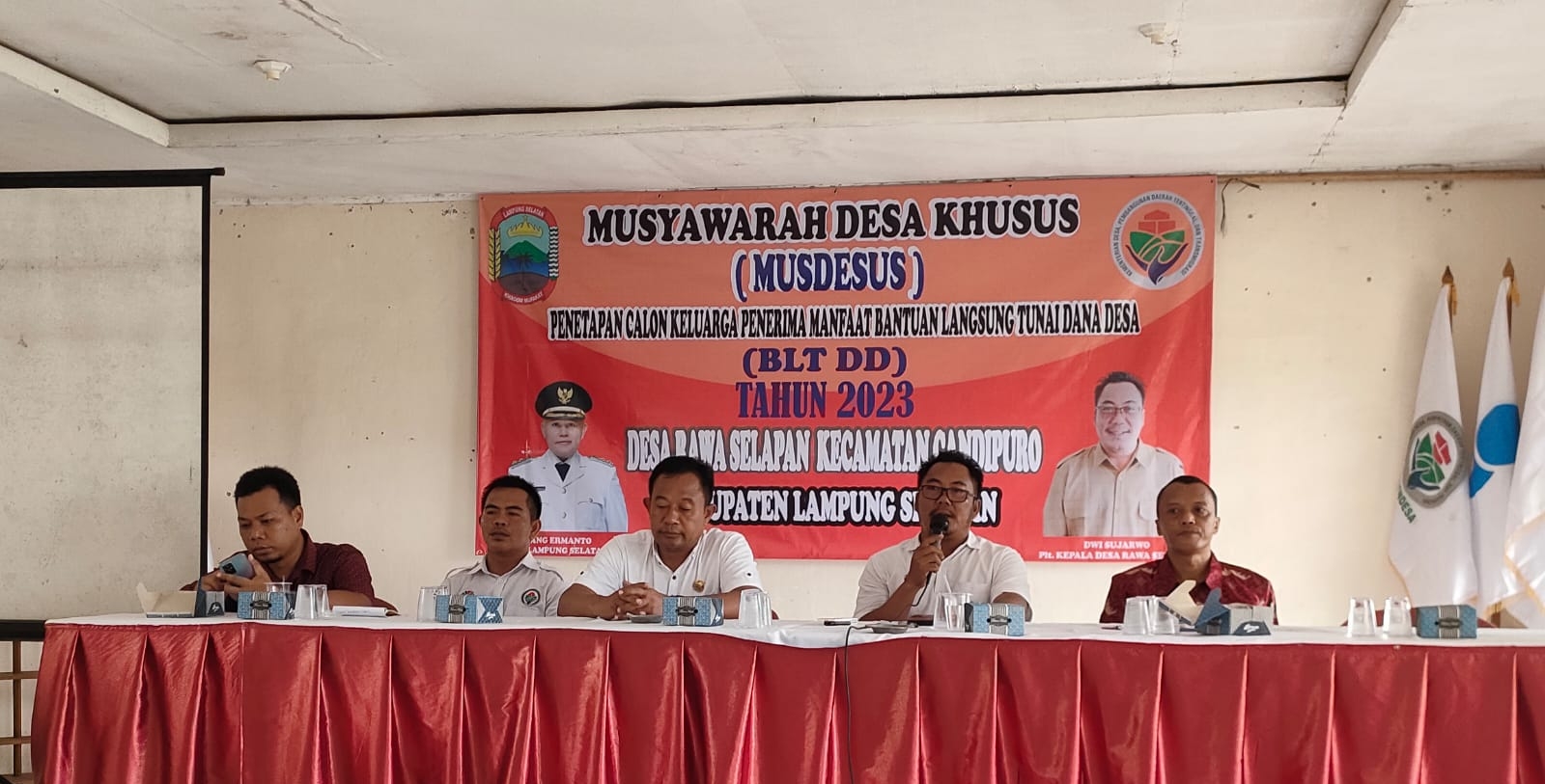 Pemdes Rawa Selapan Tetapkan Jumlah KPM BLT DD Ta-2023