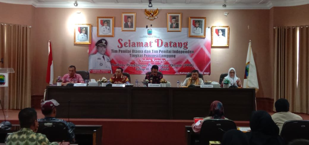 Wakil Ketua DPRD Lamsel Agus Sartono Hadiri Tahapan Penilaian Verifikasi dan Wawancara PPD