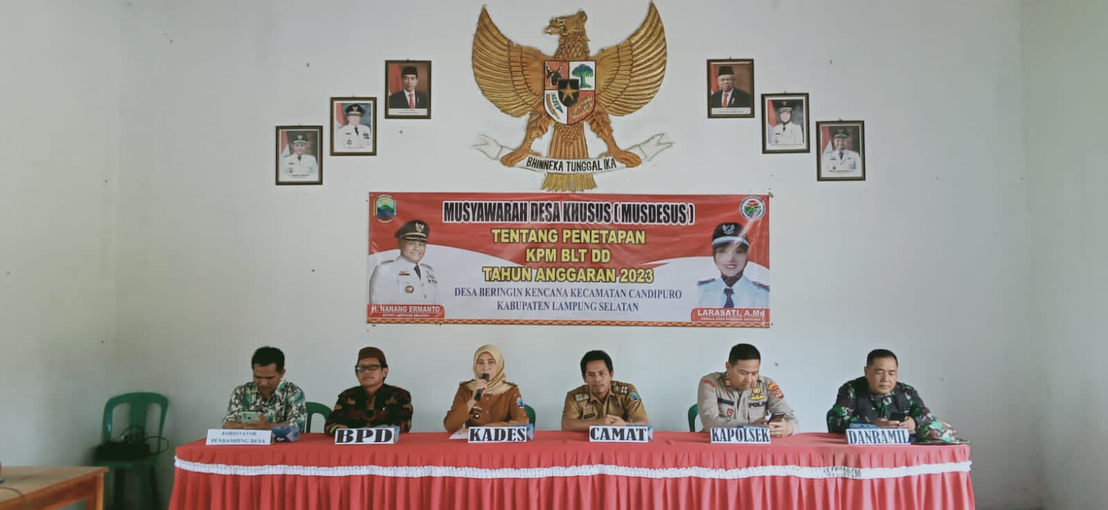 Melalui Musdesus Pemdes Beringin Kencana Tetap 42 Calon KPM BLT DD 2023