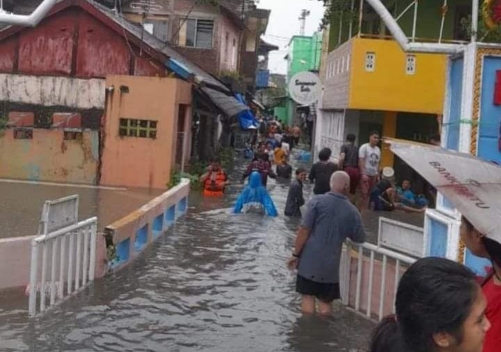 SOLO BANJIR..!, 6 Kelurahan Terendam