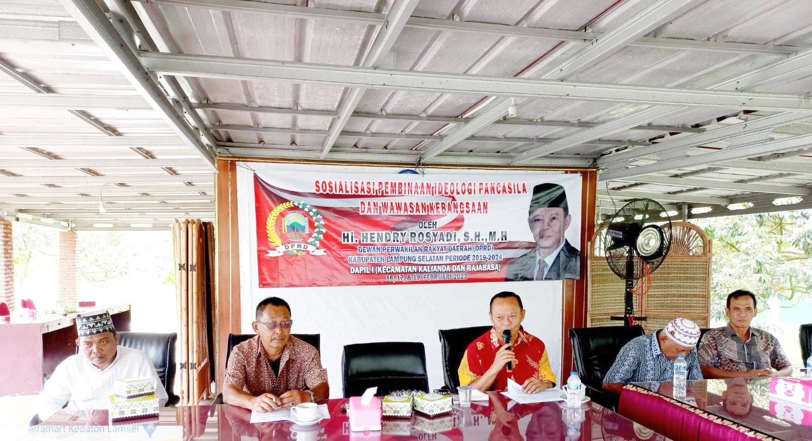 Ketua DPRD Lamsel, H Hendry Rosyadi Gelar Sosialisasi Pembinaan IPWK