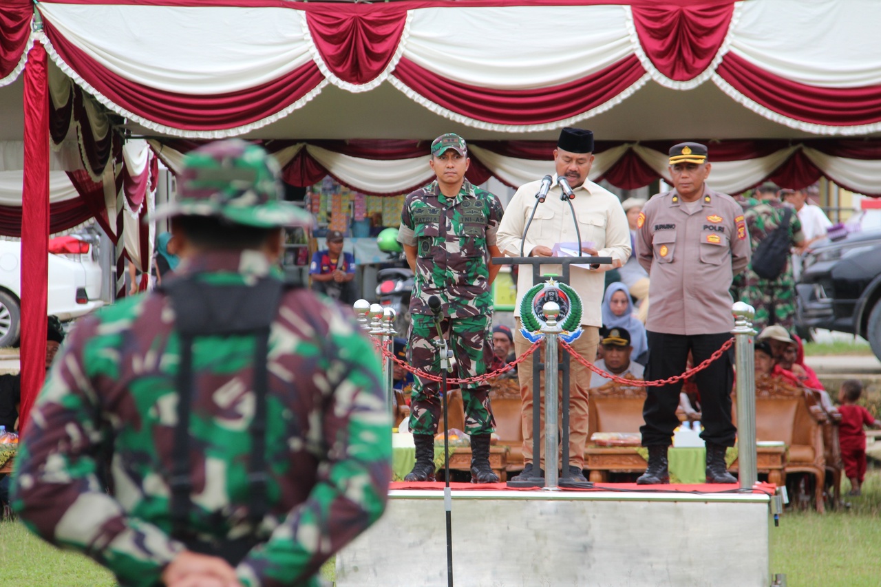 Pembukaan Karya Bhakti RTLH Kodim 0906/Kutai Kartanegara Secara Resmi Buka Langsung Oleh Bupati