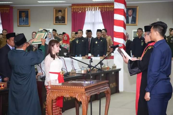 Amelia Nanda Sari Sah Jabatan Sebagai Wakil Ketua III DPRD Lamsel
