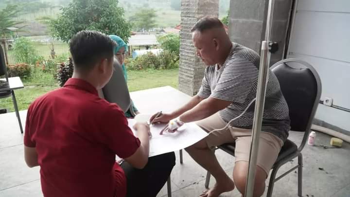 Meski Kondisi Kesehatannya Menurun Nanang Ermanto Tetap Jalankan Tugasnya