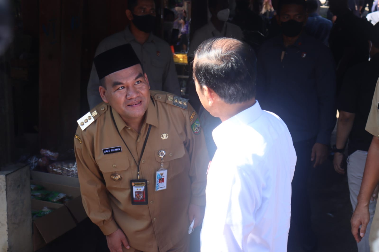 Bupati Curhat ke Presiden Jokowi, Terkait Banyaknya Jalan Rusak di Blora