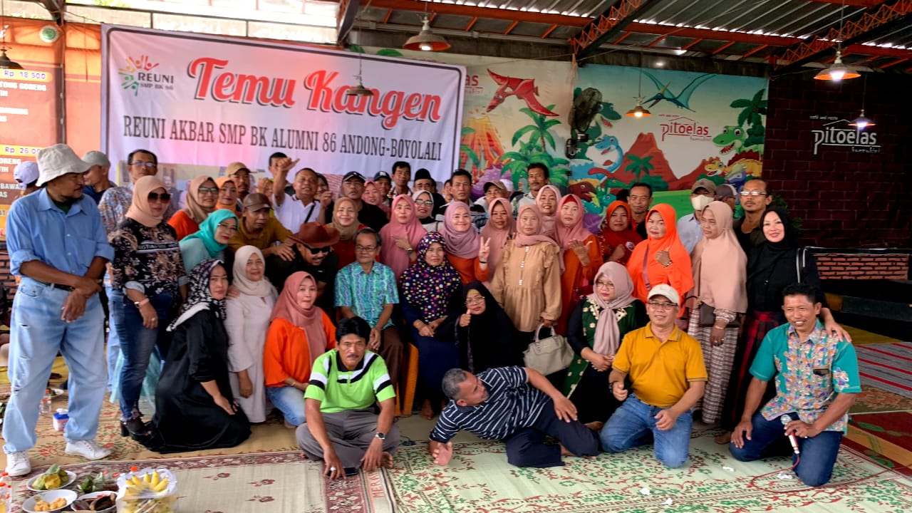 SEDULURAN SAK LAWASE, Alumni 86 SMP BK Andong Adakan Reuni Akbar