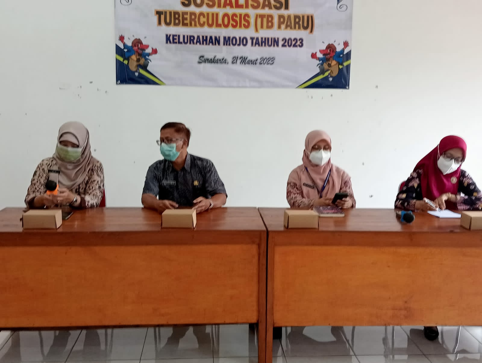 PAGI INI, Kelurahan Mojo Adakan Sosialisasi Tuberculosis