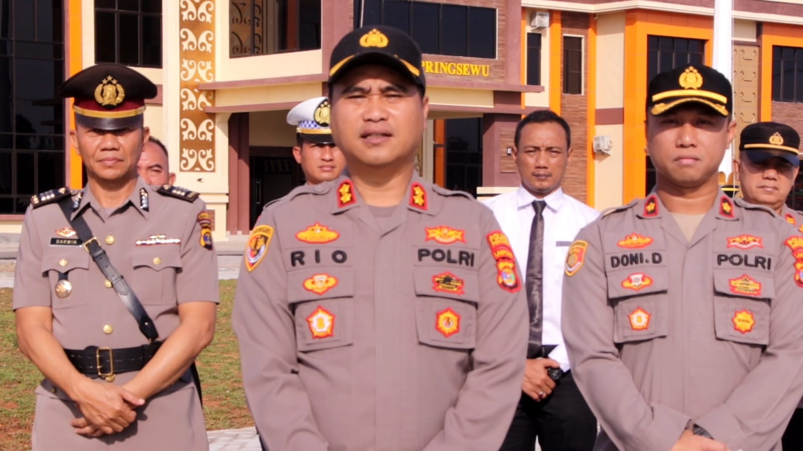Jelang Bulan Ramadhan Kapolres Pringsewu Ajak Masyarakat Untuk Bersama Sama Jaga Kamtibmas