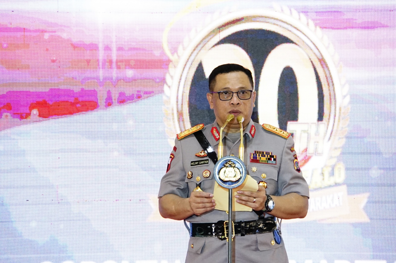 20 Tahun, Kapolda Gorontalo Bertekad Wujudkan Presisi dan Unggul