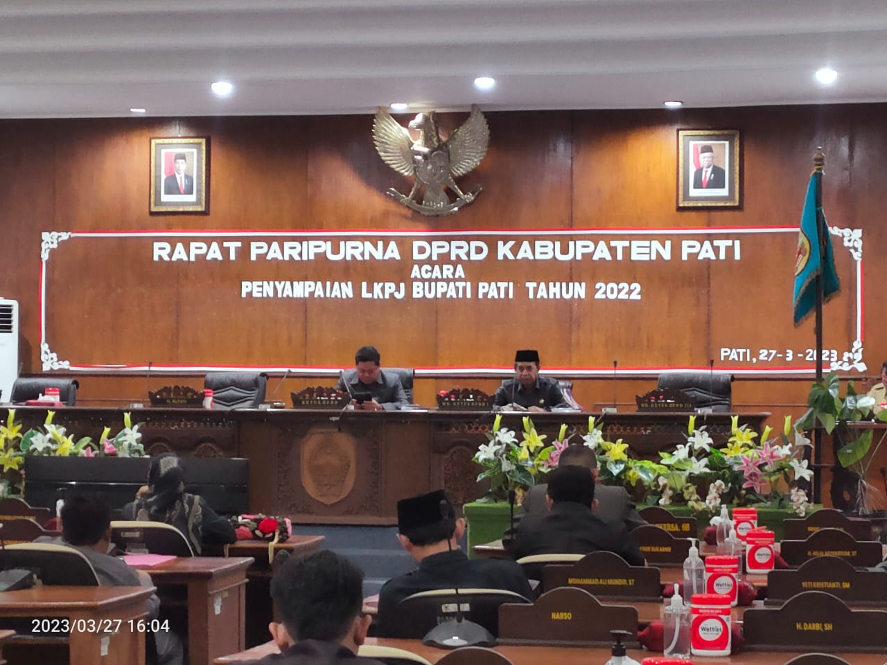 Ketua DPRD Pati Bahas LKPJ Tahun 2022