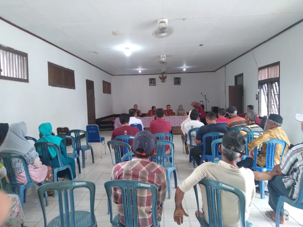 Babinsa Sepaku Hadiri Musyawarah Pengurus PAMSIMAS Desa Wonosari