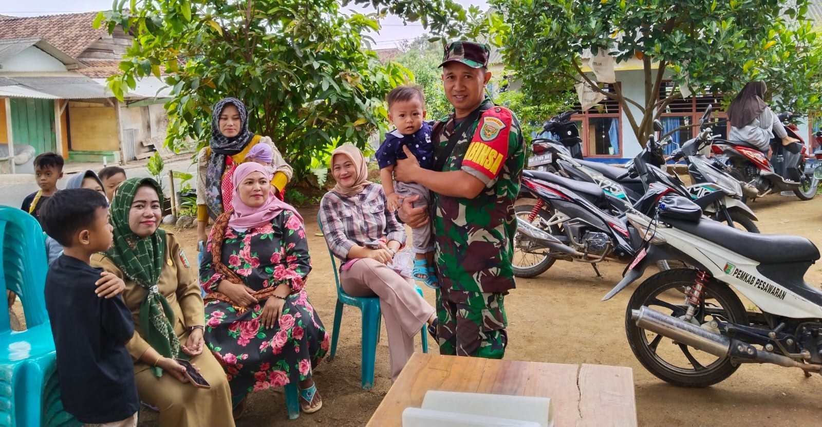 Antisipasi Stunting , Babinsa Lasanakan Pendampingan Posyandu