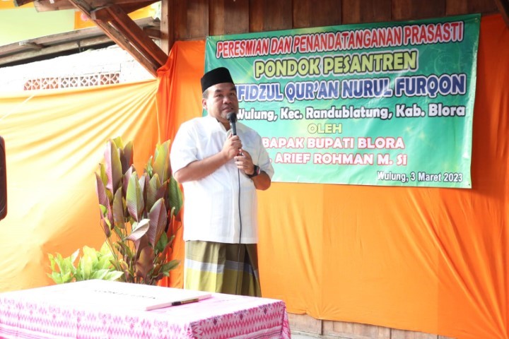 Bupati Blora, H. Arief Rohman Pastikan Insentif Guru Sekolah Keagamaan di Blora Naik Jadi Rp 1 Juta
