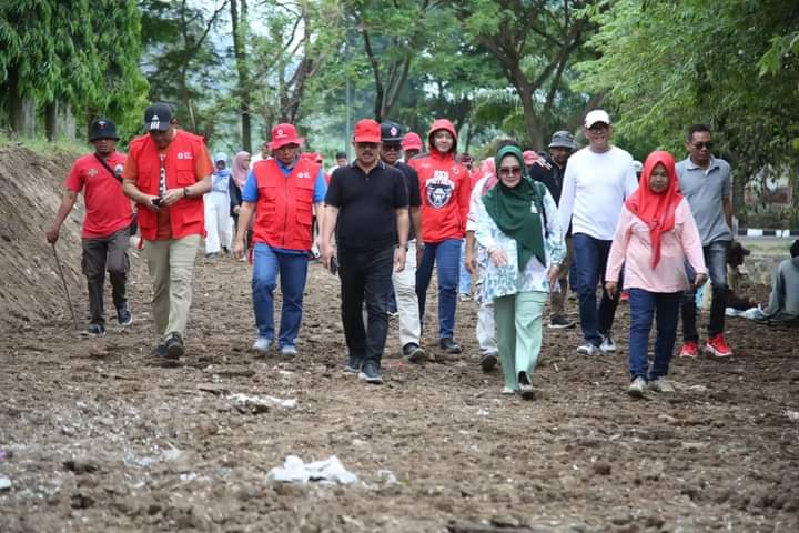 Tim PMI Provinsi Cek Kesiapan Lokasi PMI Ke-IX tahun 2023.