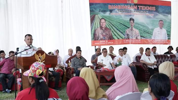 Nanang Ermanto: Pertanian Merupakan Sektor Yang Sangat Berperan Dalam Membangun Perekonomian Nasional