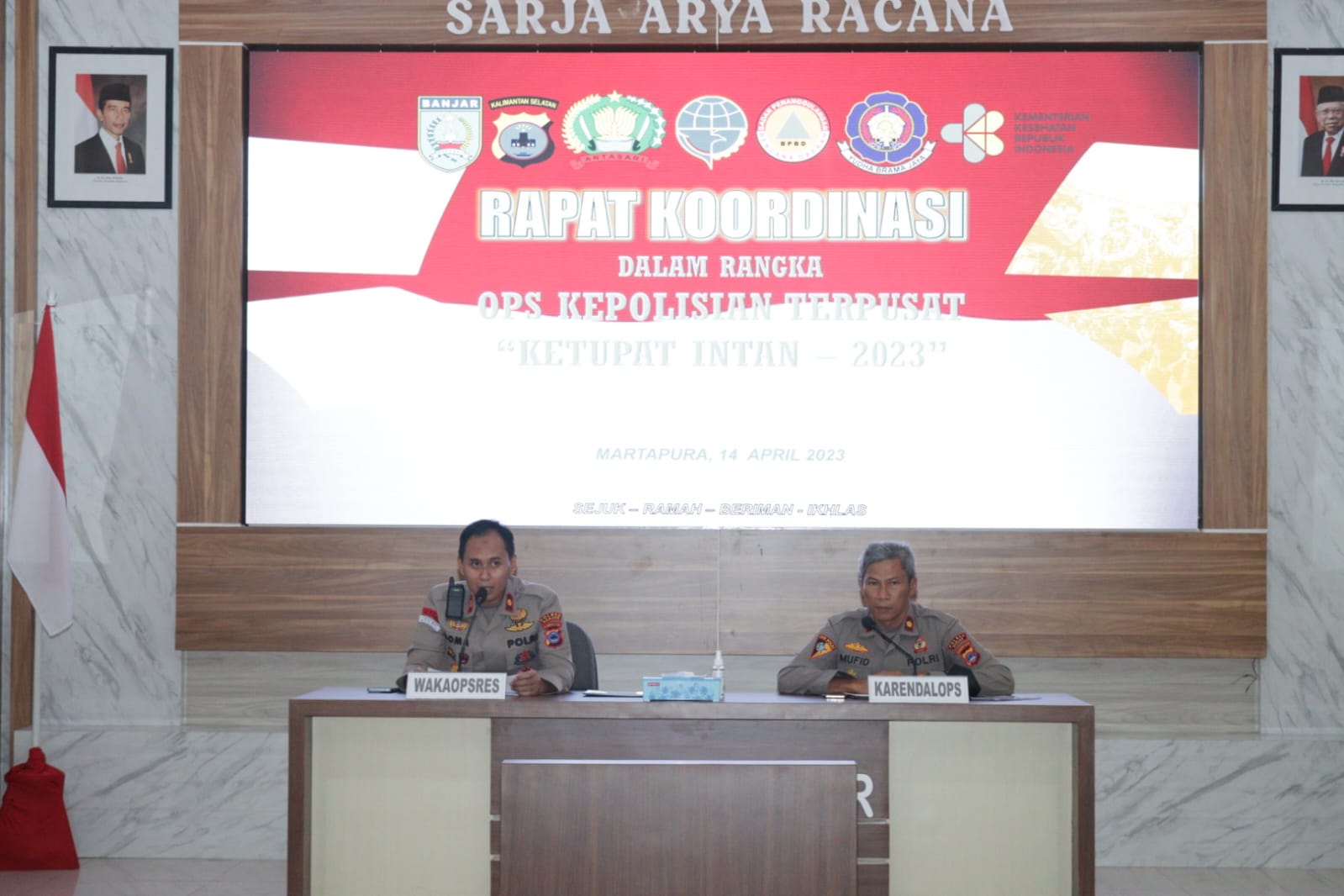 AKP H. Suwarji : Operasi Kepolisian Terpusat “Ketupat Intan Tahun 2023”