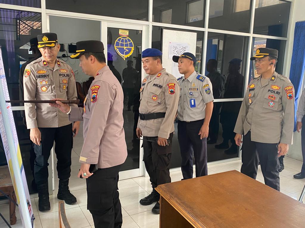 Siaga Di Pos, Kapolres Jepara : Pengamanan Operasi Ketupat Candi 2023.